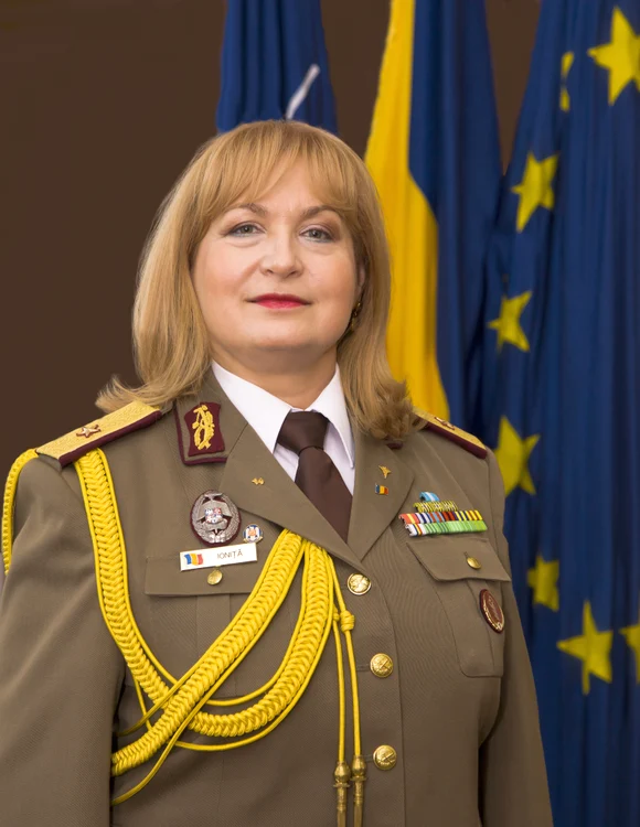 Florentina Ioniță-Radu, comandantul Spitalulului Militar București FOTO Spitalul Militar București