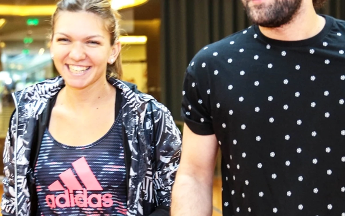 
    Simona Halep şi artistul favorit, Smileyfoto: PRO TV  