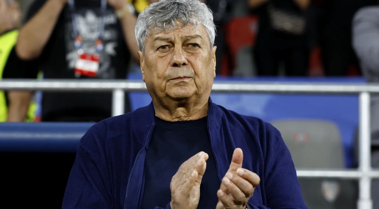 Mircea Lucescu nu reușește să redreseze naționala. Foto EPA EFE