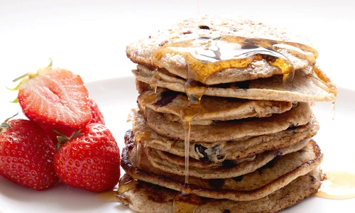 wholewheat pancake served jpeg