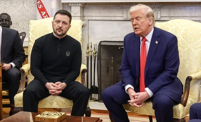 Volodimir Zelenski și Donald Trump FOTO: EPA EFE