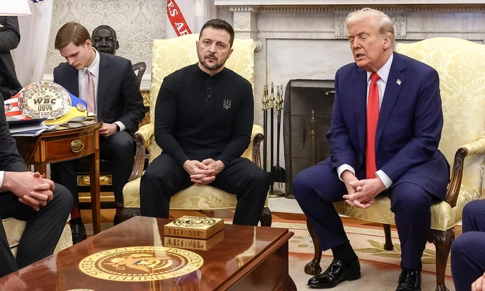Volodimir Zelenski și Donald Trump, discuții aprinse în Biroul Oval/FOTO/EPA/EFE