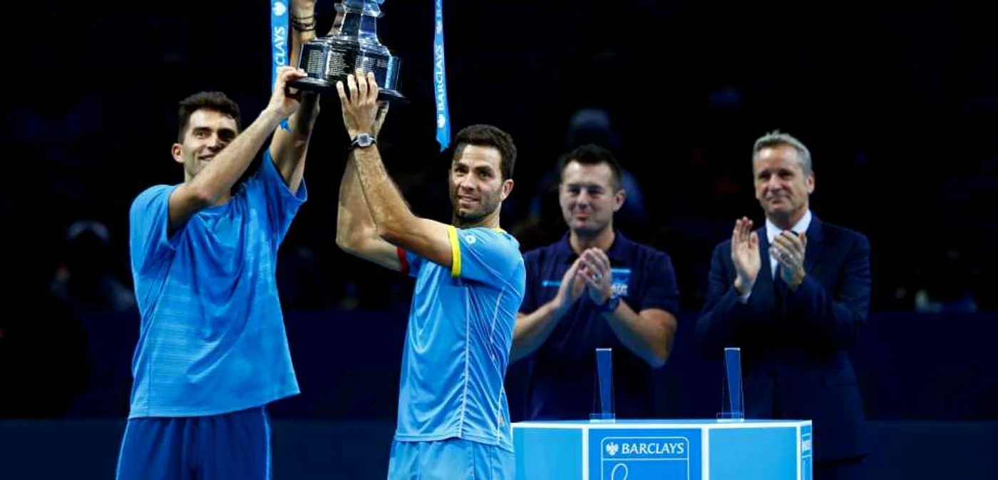 Horia Tecau si Jean-Julien Rojer FOTO Gulliver/Getty Images 