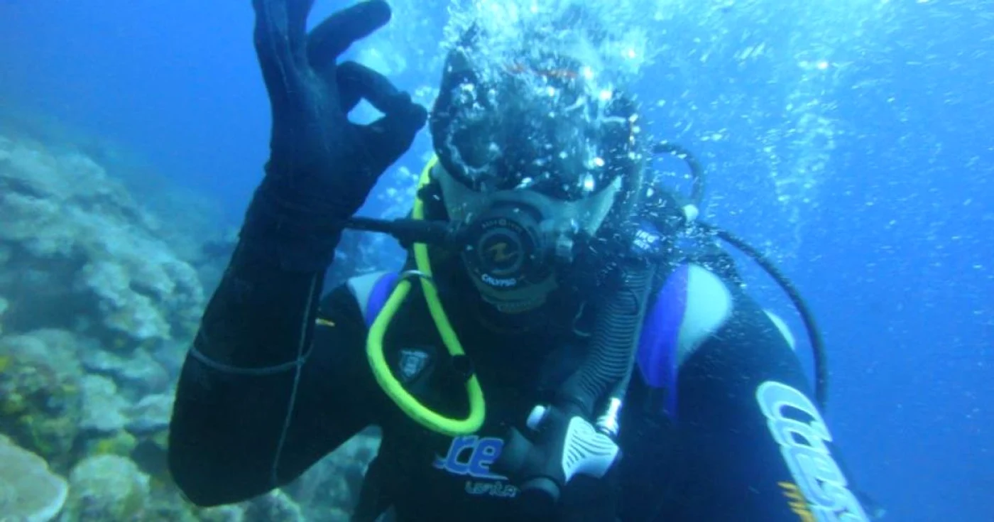 Aureliu Colenco explorează Oceanului Pacific. Sursa: Facebook