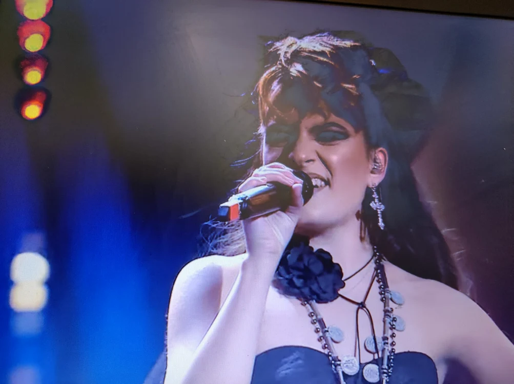 Alexandra Căpitănescu, în finală la Vocea României FOTO: CAPTURA youtube