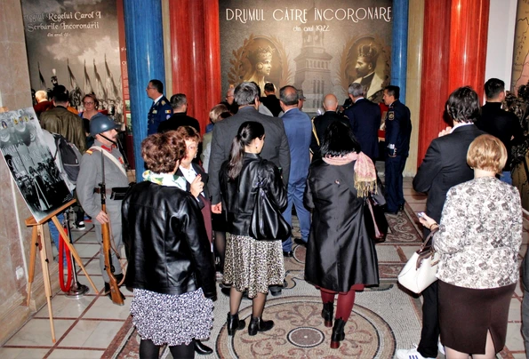 Vernisajul expoziției „Drumul către Încoronarea din anul 1922” la Muzeul Militar Național „Regele Ferdinand I”