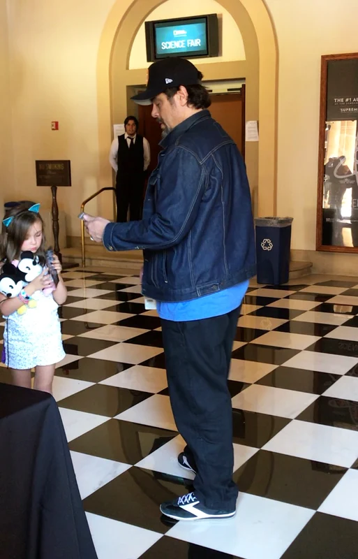 Benicio Del Toro spends some quality family time with his daughter Delilah! jpeg