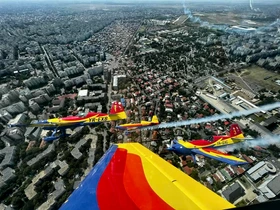 Aeronavele de înaltă acrobație ale Aeroclubului României Foto: Facebook