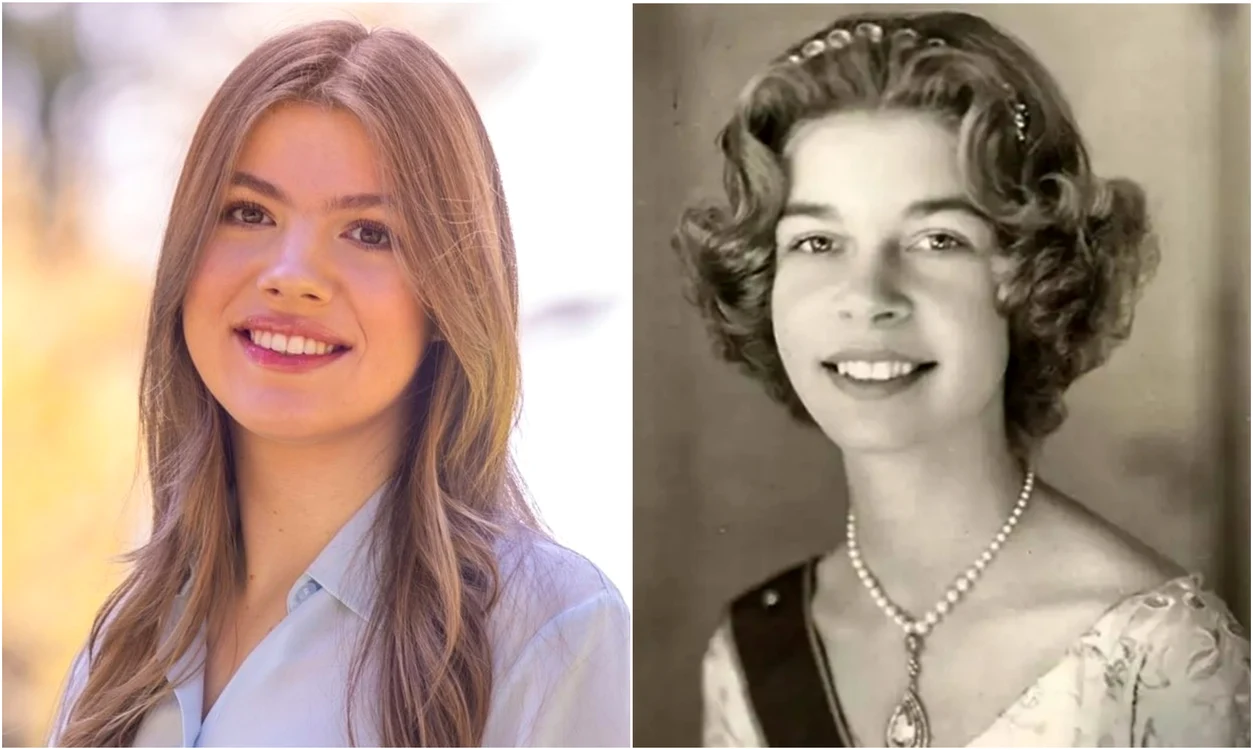 Infanta Sofia a Spaniei vs. Prințesa Irene a Greciei. FOTO: Casa Regală spaniolă