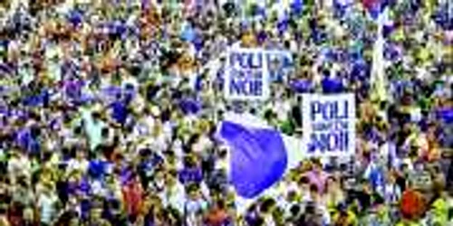 Suporterii timişoreni îşi apără întotdeauna idealurile