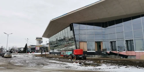 Terminalul de Sosiri Externe de pe Aeroportul Timişoara FOTO Ş.Both