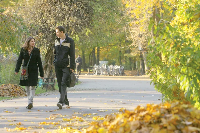 Puteţi profita de o plimbare de toamnă, în parcFoto: Click!