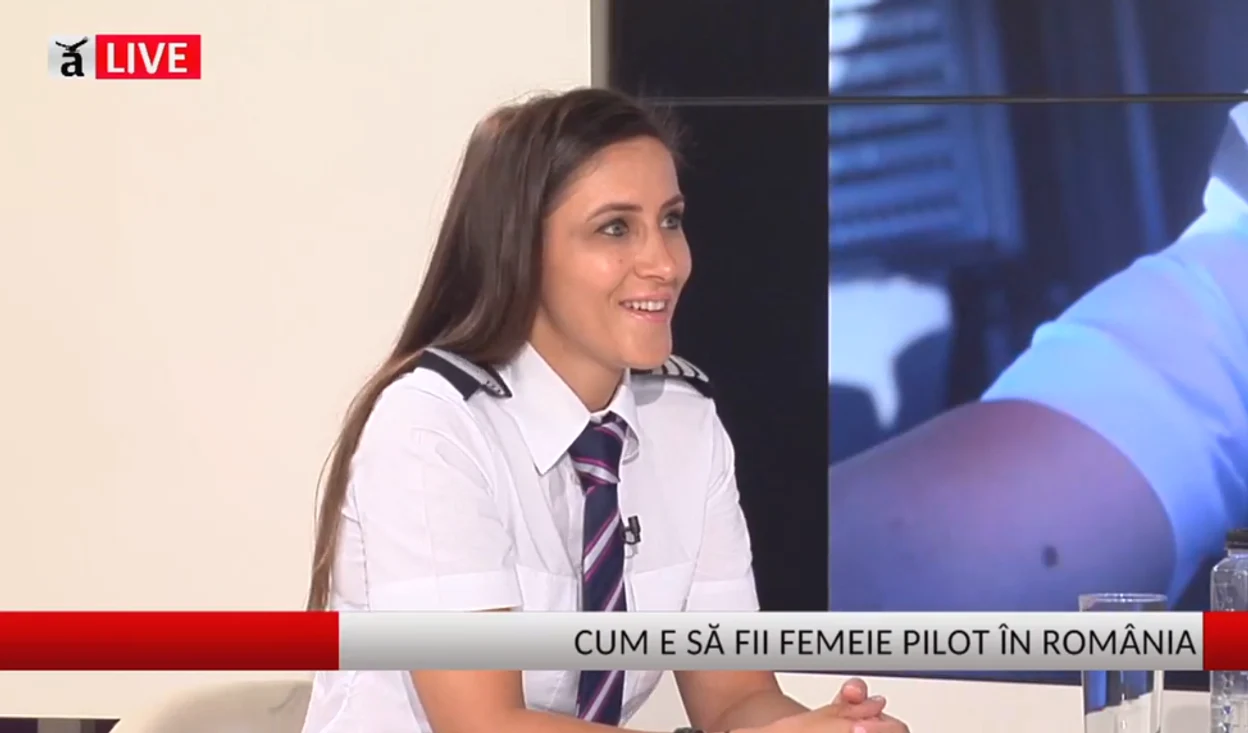 Cum e să fii femeie pilot în România