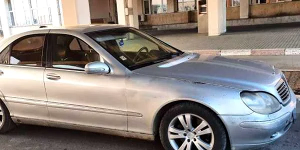 Mercedes Benz confiscat in vama Giurgiu FOTO Politia de frontieră