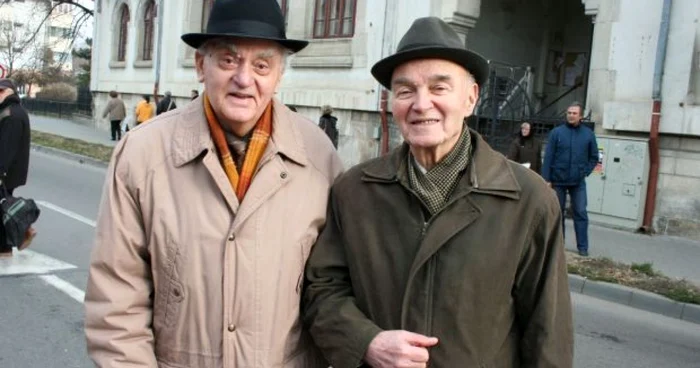 Vasile Petrache şi Enache Anghelache au luptat împreună pe front Foto: Ştefan Borcea