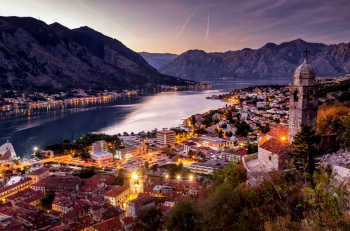 Golful Kotor este recunoscut drept „cireașa de pe tortul” Muntenegrului Foto Arhiva Adevărul