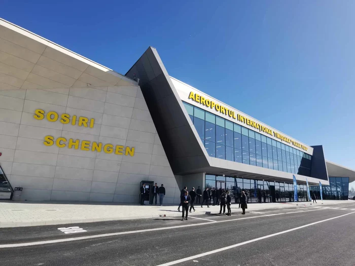 foto terminal Schengen aeroport internațional Timișoara