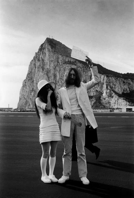 yoko ono si john lennon foto guliver/rex features