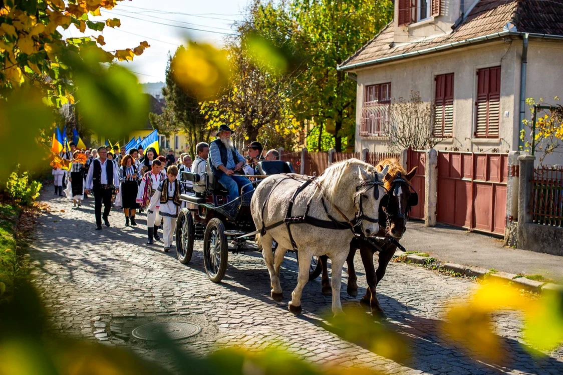 Lăsata secului pe Târnave / foto: Arhiva Click!