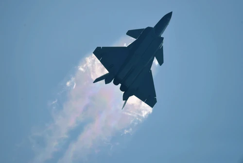 Avioanele J-20 prezentate la show-ul aerian de la Zhuhai FOTO Profimedia