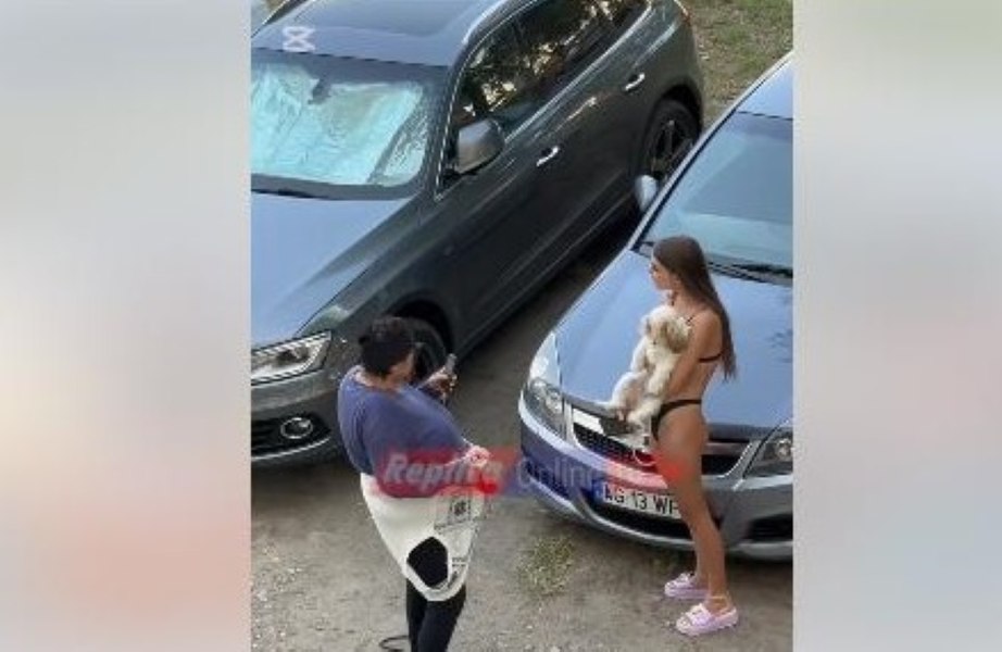 Scene incredibile pe litoral. O tânără i-a luat câinele unei femei după ce a suprins-o lovindu-l cu piciorul în burtă: „Şi ce dacă l-ai crescut de mic?!”