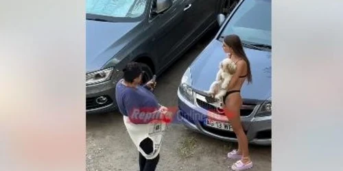 tanara confisca un caine bătut captura video jpg