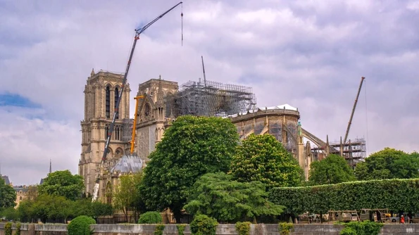 Lucrările de consolidare la catedrala Notre Dame din Paris au fost finalizate jpeg