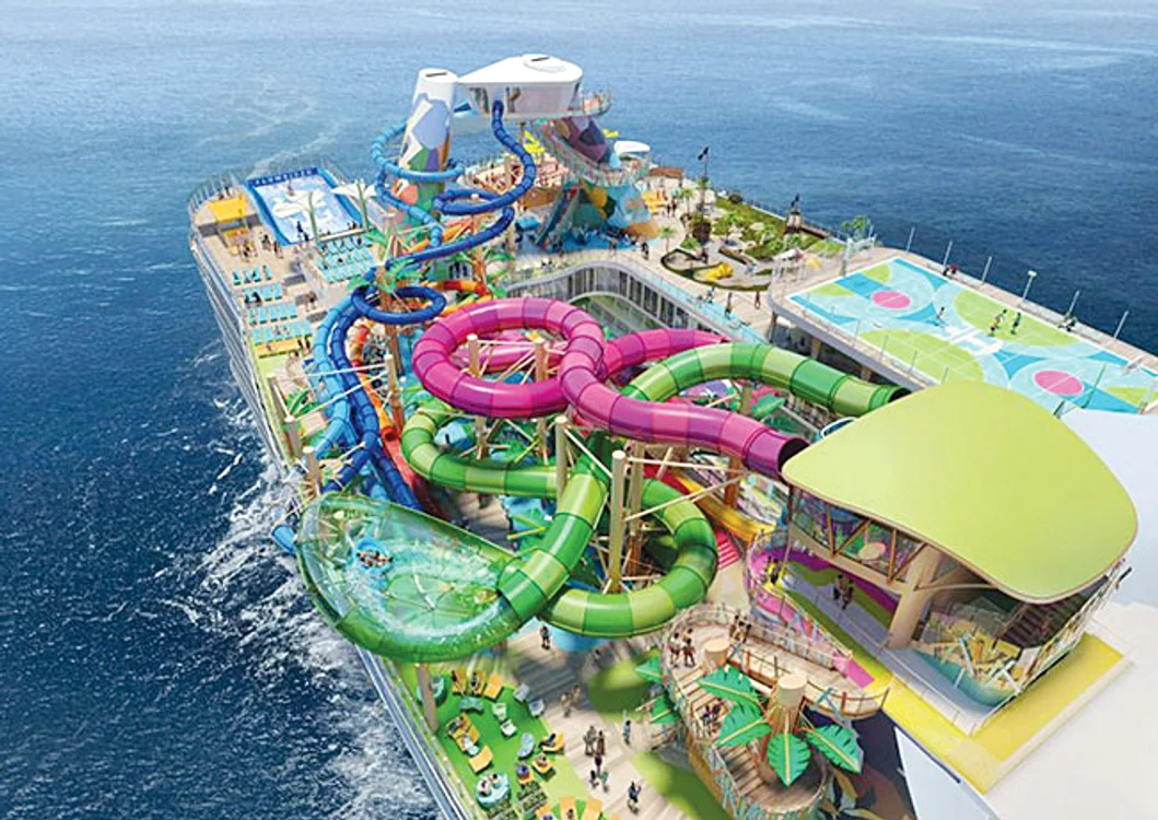 Are cel mai mare  parc acvatic. FOTO: Royal Caribbean International