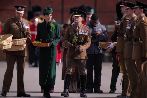 Kate Middleton de Sf Patrick 2026