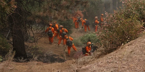 Incendiul Dixie - California - 18 aug 2021 / FOTO EPA - EFE