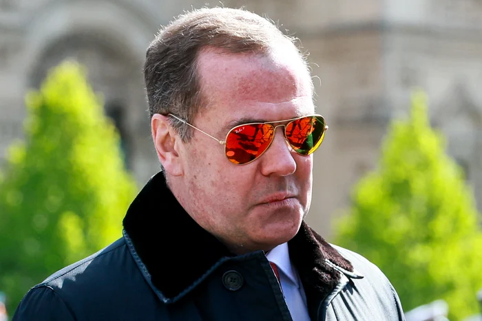 Dmitri Medvedev amenință cu „lovituri preventive” în Europa de Vest FOTO: Mediafax