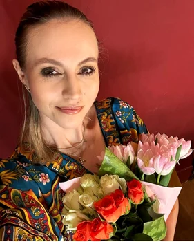 "Pentru unii poate nu e mai mare lucru dar pentru mine a fost terapie curată", a mai adăugat actrița