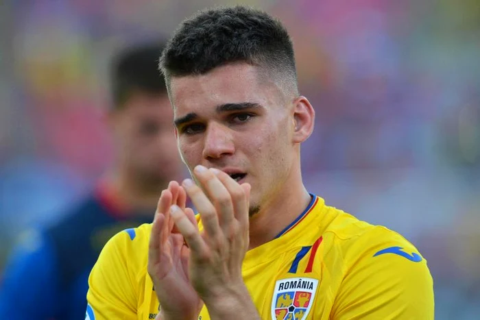 Ianis Hagi, în lacrimi după eliminarea de la EuropeneFOTO: EPA