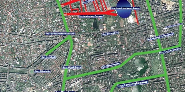 restrictii trafic cupa romaniei