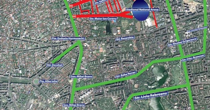 restrictii trafic cupa romaniei