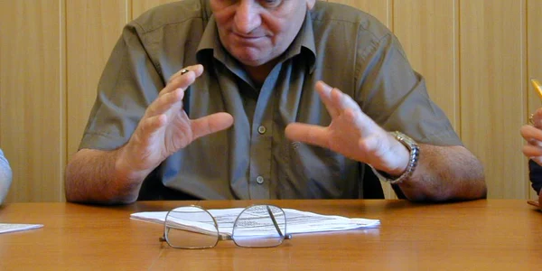 Primarul Dumitru Nicolae, Foto: Corina Misăilă 
