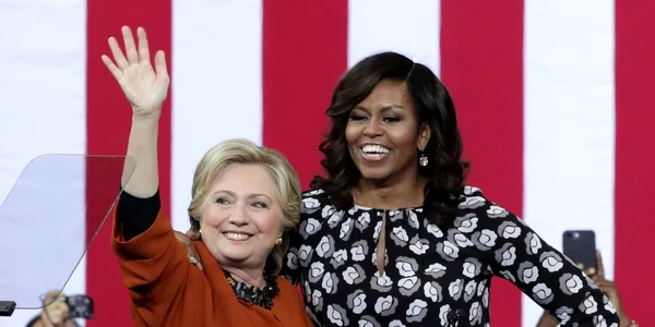 michelle obama hillary clinton foto guliver/getty images