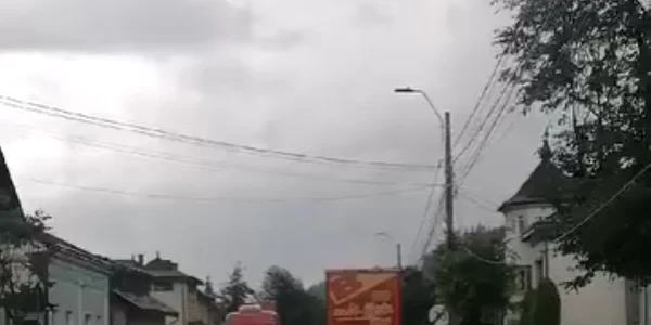 Inundatii Vatra Dornei, captură video