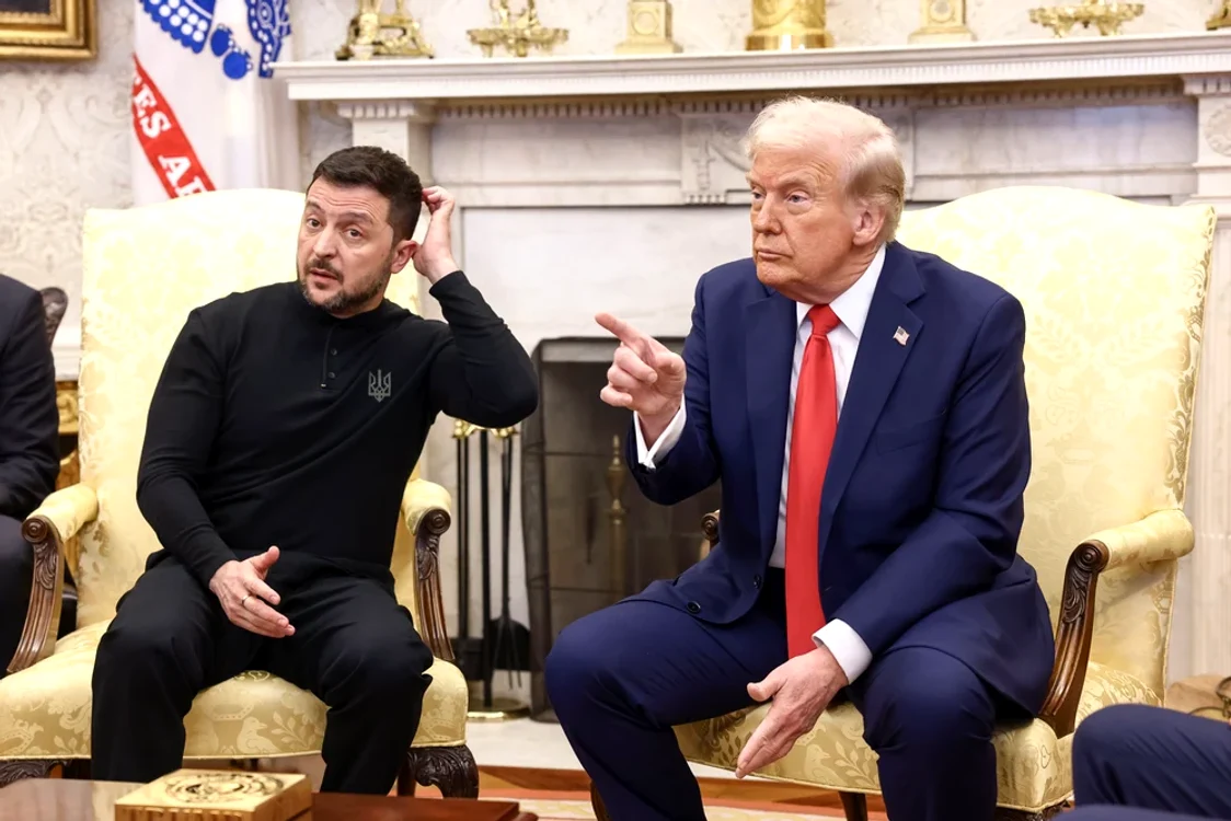 Zelenski și Trump la Casa Albă FOTO EPA-EFE