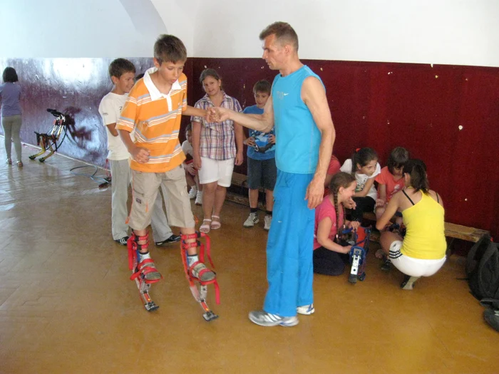 Ora de sport pe picioroange