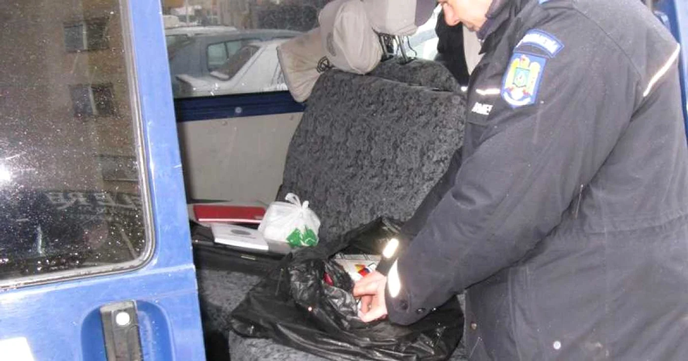 Ţigările au fost confiscate de jandarmi