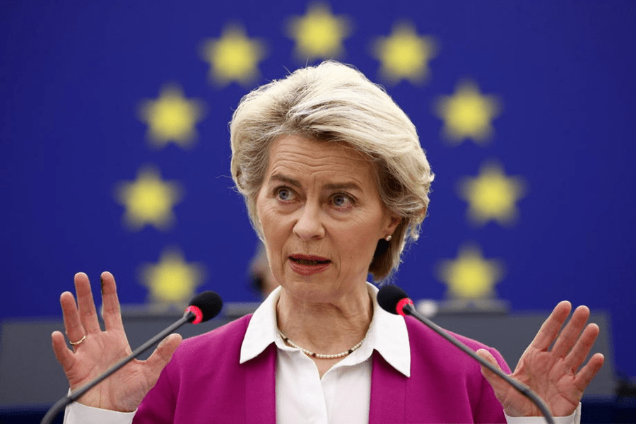 Sectorul financiar al Rusiei, în pragul morții, a spus Ursula von der Leyen. Planul de măsuri pe energie