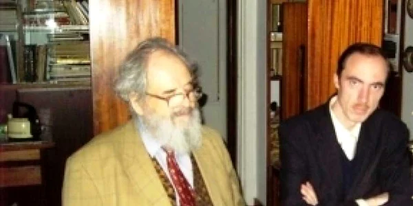 Petre Achiţenie cu fiul său