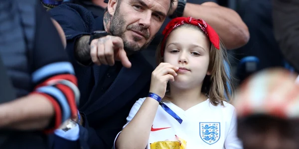 david beckham si fiica sa harper foto guliver getty images