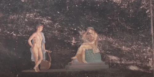 Descoperire uimitoare printre ruinele Pompeiului Arheologii au găsit „camera neagră” Foto Captură video YouTube jpg