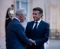 Regele Charles și Emmanuel Macron. FOTO: Profimedia