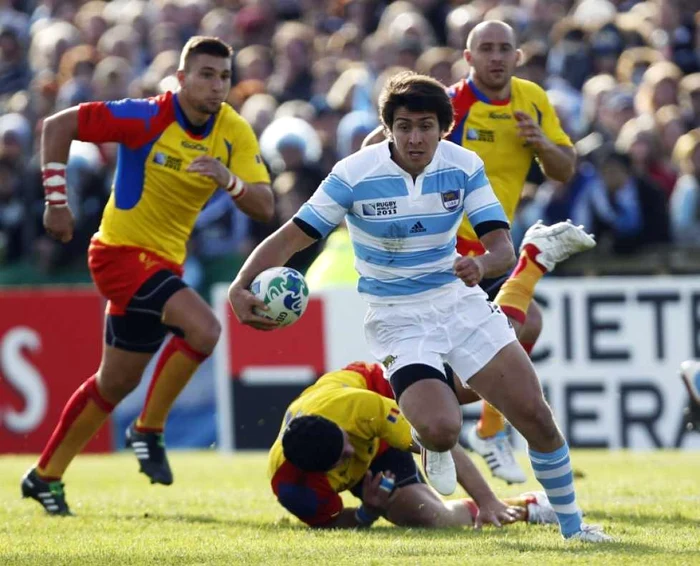 CUPA MONDIALĂ DE RUGBY: România - Argentina * Foto: Reuters