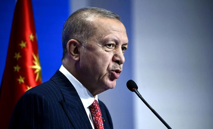 Erdogan a reacționat dur FOTO EPA-EFE