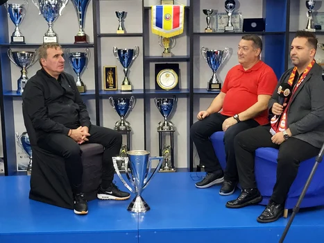 Gică Hagi i a primit pe oficialii de la Galasaray Istanbul Foto Facebook