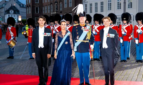 Prințul Ioachim și Prințesa Marie ai Danemarcei, cu copiii, Profimedia (2) jpg